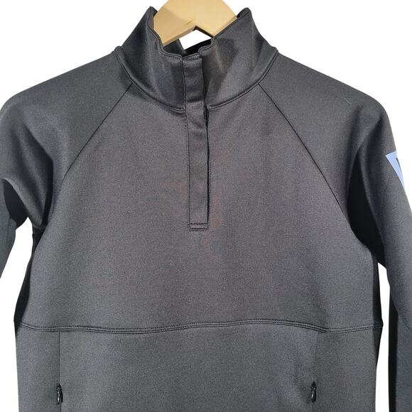 Lija Black & Royal Pullover 1/4 Button Up Long Sleeve Jacket S‎ NWT - Picture 3 of 13